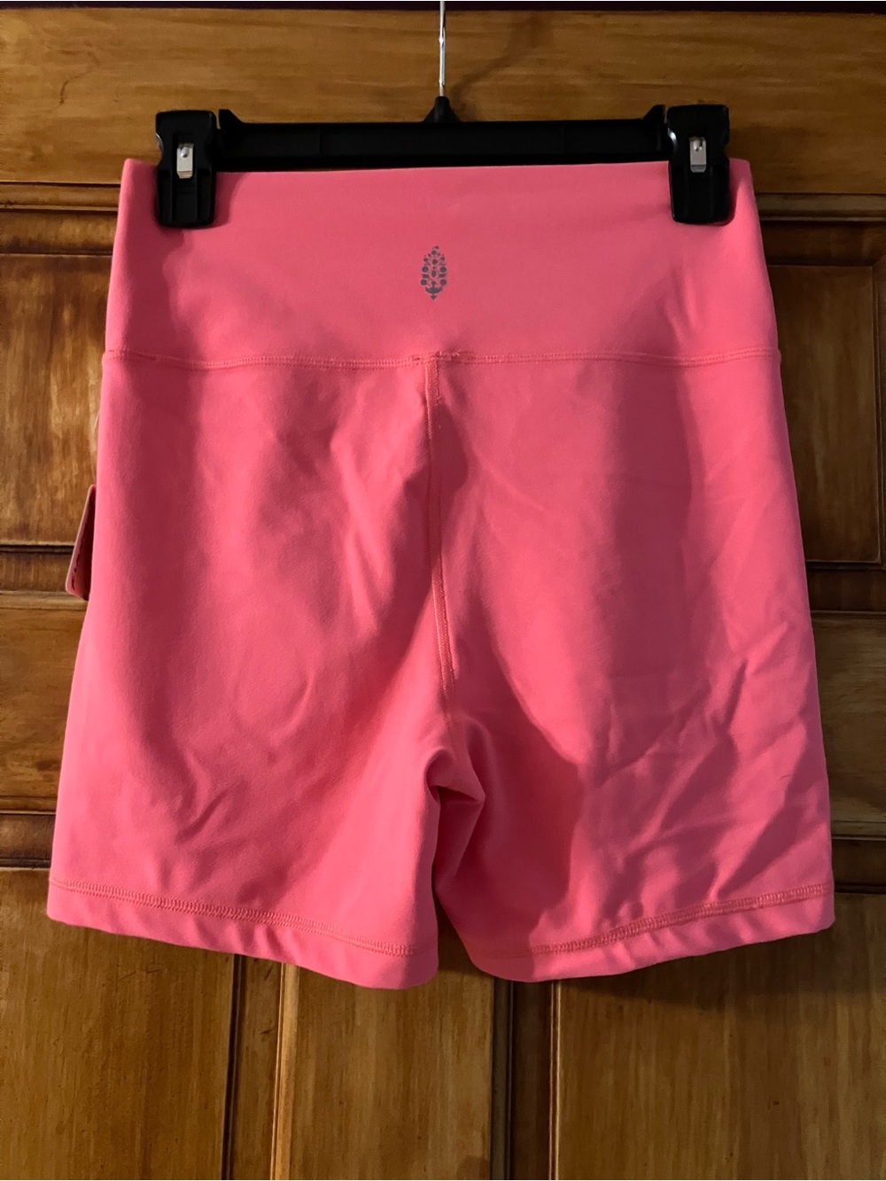 FP Movement Never Better Neon Coral 5" Biker Shorts High Waisted - Picture 4 of 6